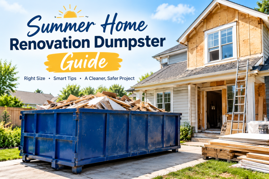 Summer Home Renovation Dumpster Guide